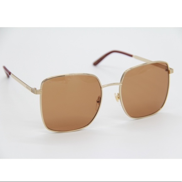 NEW GG0802S 002 SUNGLASSES GUCCI NEW COLLECTION WOMEN’S EYEWEAR GUCCI GG 0802S - Picture 8 of 13